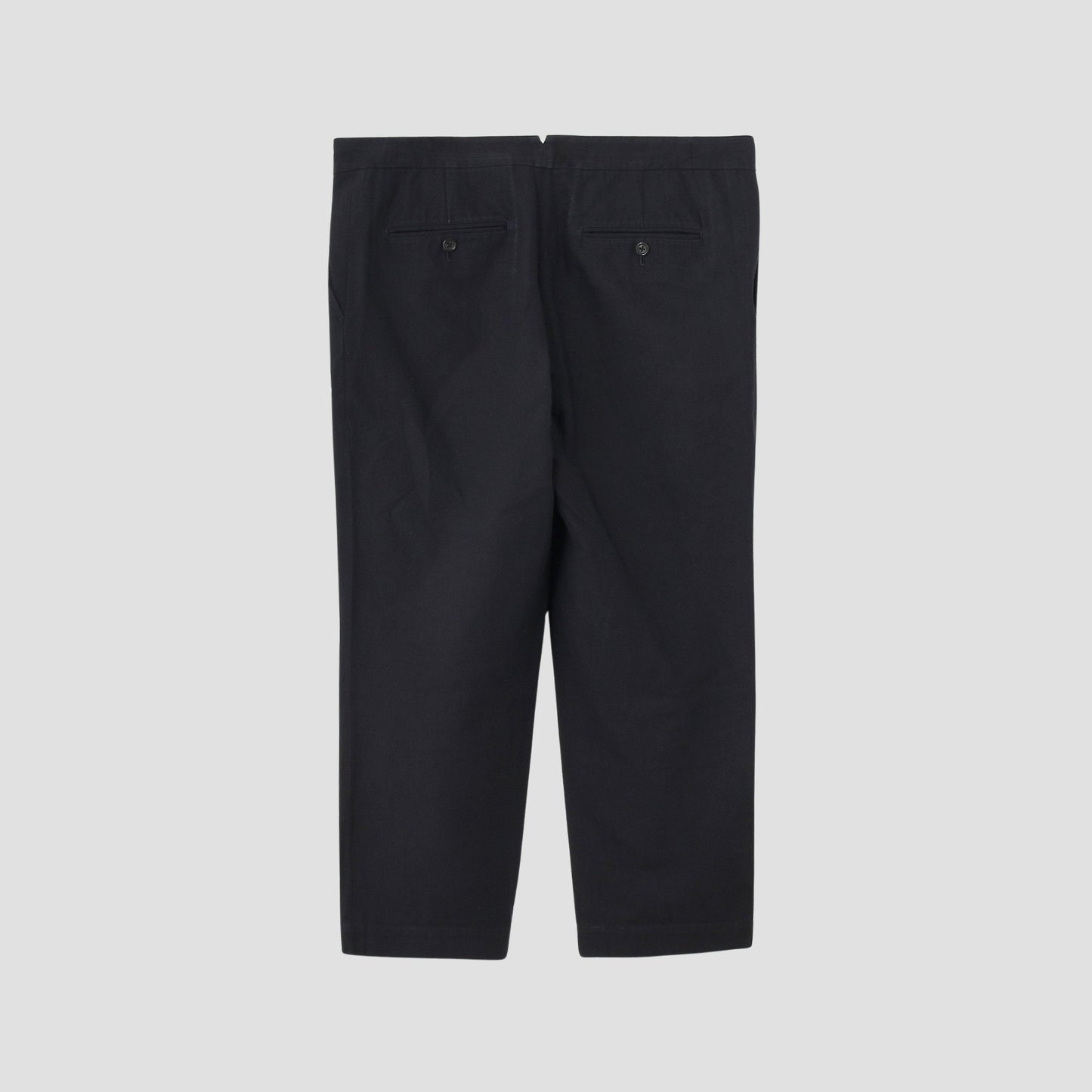 HIGH TWIST COTTON LINEN TROUSERS