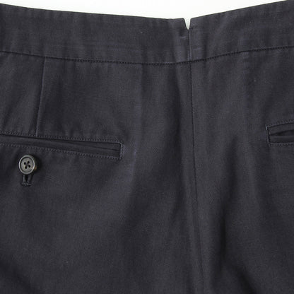 HIGH TWIST COTTON LINEN TROUSERS