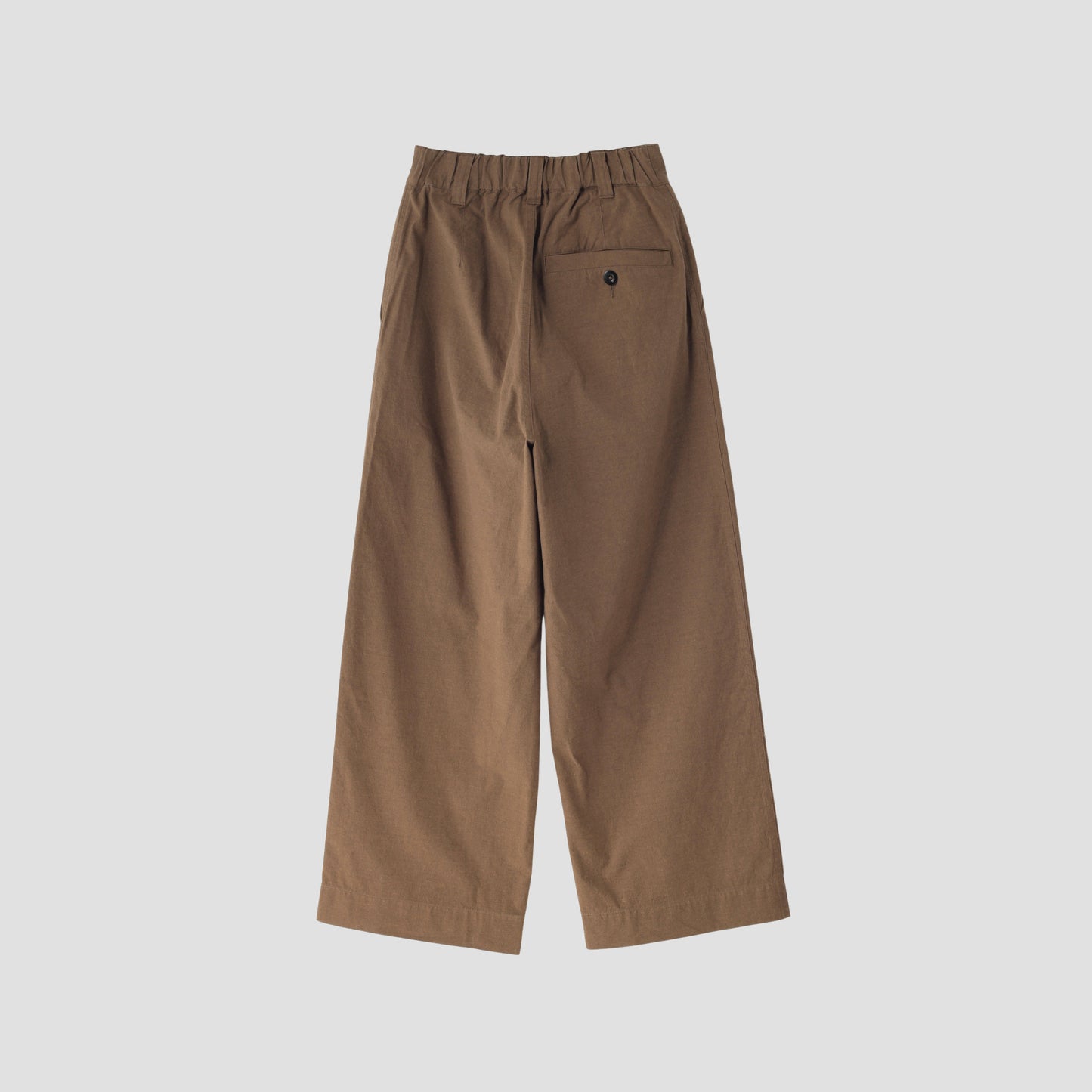 OVERDYE MELANGE COTTON LINEN TROUSERS