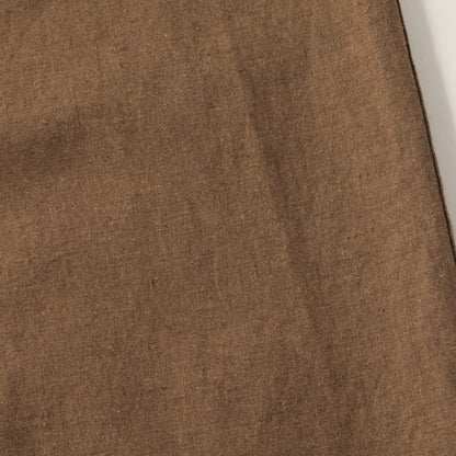 OVERDYE MELANGE COTTON LINEN TROUSERS