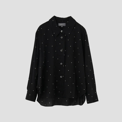 COTTON POLKA DOT SHIRT