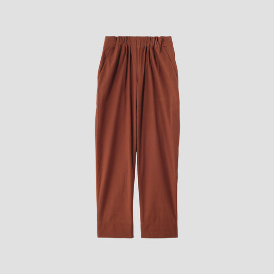 PLAIN COTTON SILK TROUSERS