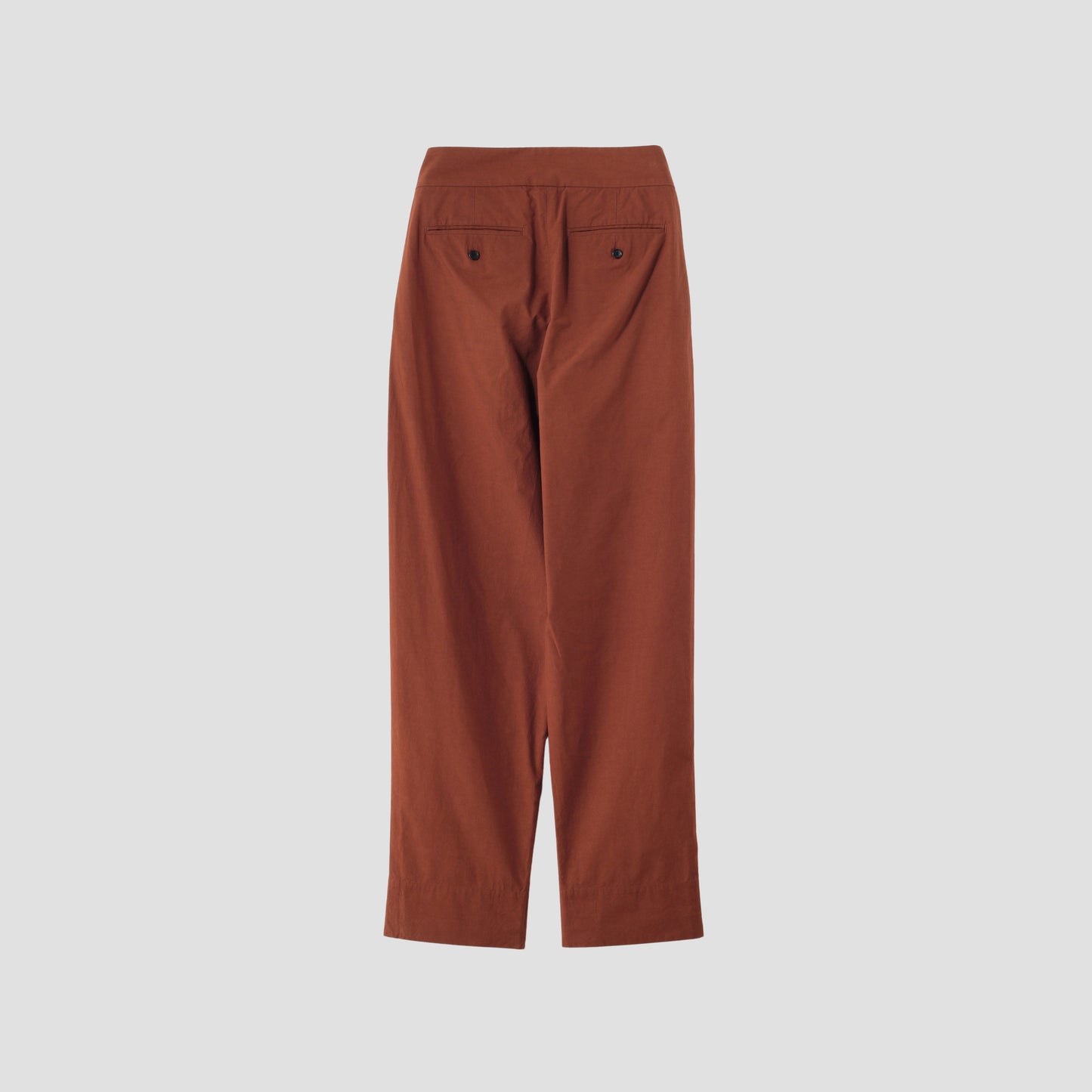 PLAIN COTTON SILK TROUSERS