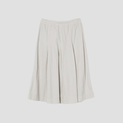RAISED COTTON TWILL SKIRT