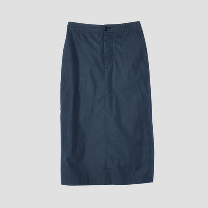 COTTON POPLIN SKIRT
