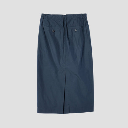 COTTON POPLIN SKIRT