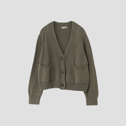 CHUNKY COTTON LINEN KNIT
