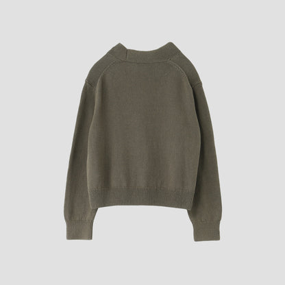 CHUNKY COTTON LINEN KNIT