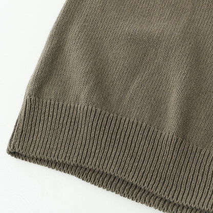 CHUNKY COTTON LINEN KNIT