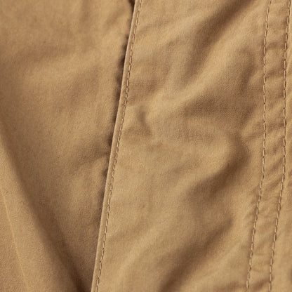 FINE COMPACT COTTON POPLIN TROUSERS