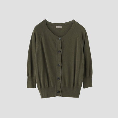 FINE LINEN COTTON KNIT