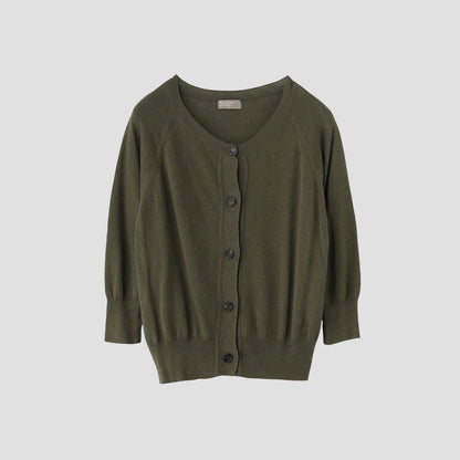 FINE LINEN COTTON KNIT