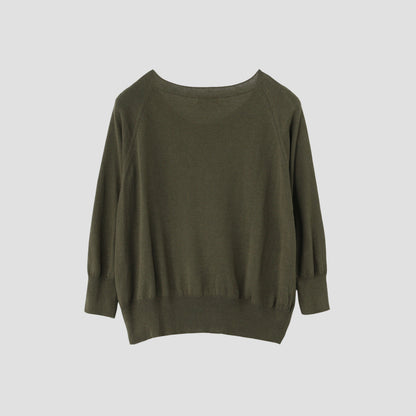 FINE LINEN COTTON KNIT
