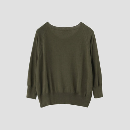 FINE LINEN COTTON KNIT