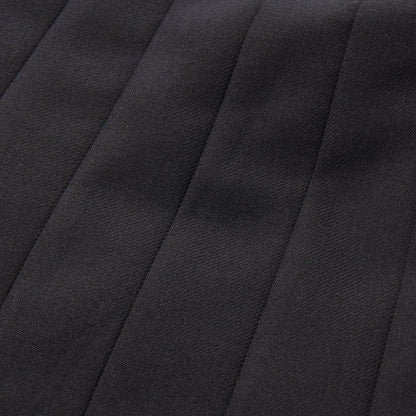 WOOL BLEND TWILL SKIRT