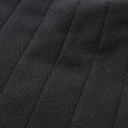 WOOL BLEND TWILL SKIRT