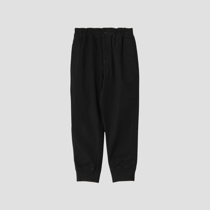 WORN COTTON DRILL TROUSERS