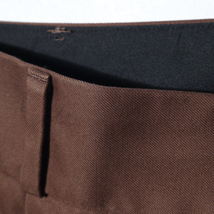 BRUSHED TWILL TROUSERS
