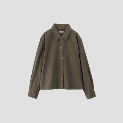MATT COTTON TWILL BLOUSON