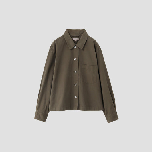 MATT COTTON TWILL BLOUSON