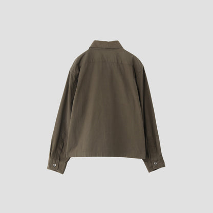 MATT COTTON TWILL BLOUSON