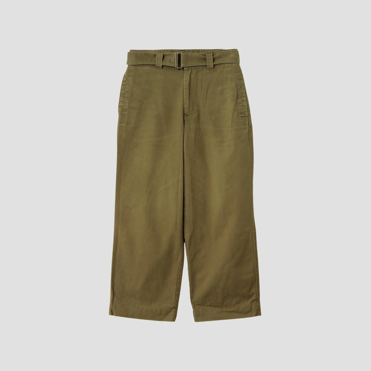 JAPANESE COTTON LINEN DRILL TROUSERS