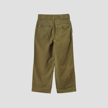 JAPANESE COTTON LINEN DRILL TROUSERS