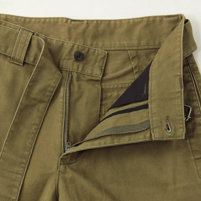 JAPANESE COTTON LINEN DRILL TROUSERS