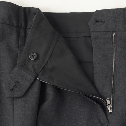 SUMMER WOOL POPLIN TROUSERS