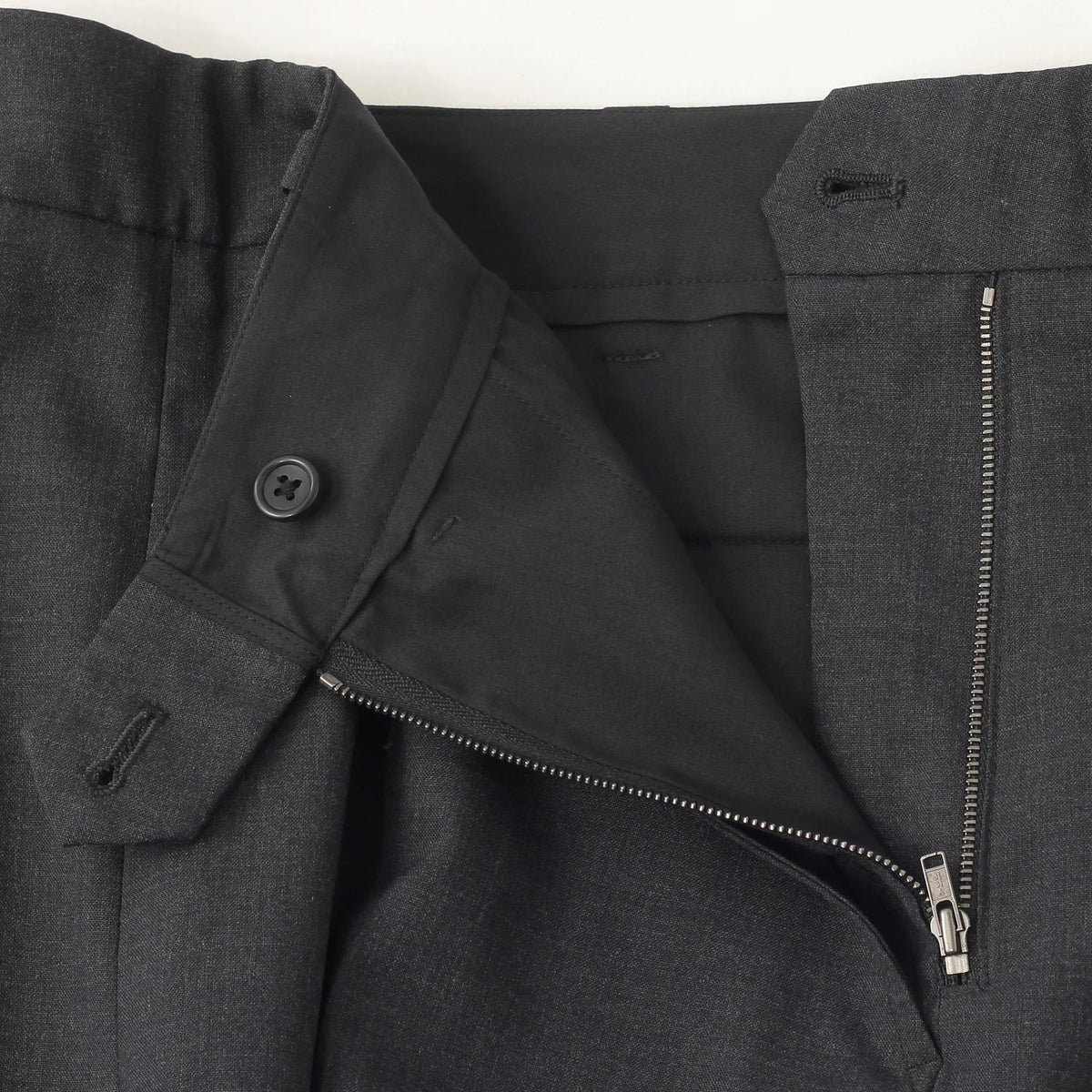 SUMMER WOOL POPLIN TROUSERS