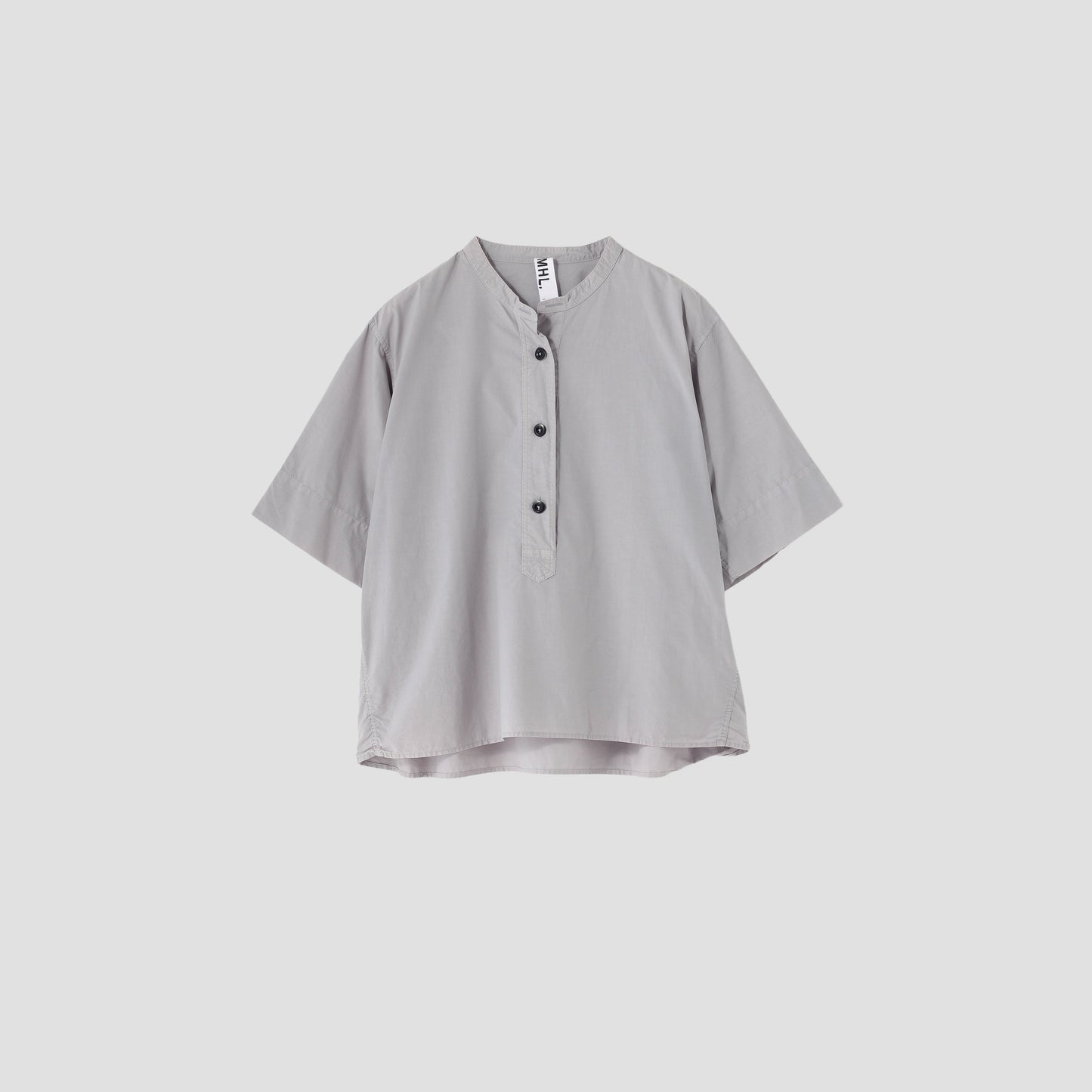 COTTON RAMIE POPLIN SHIRT