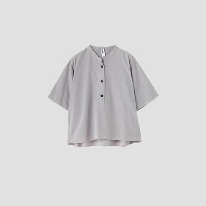 COTTON RAMIE POPLIN SHIRT