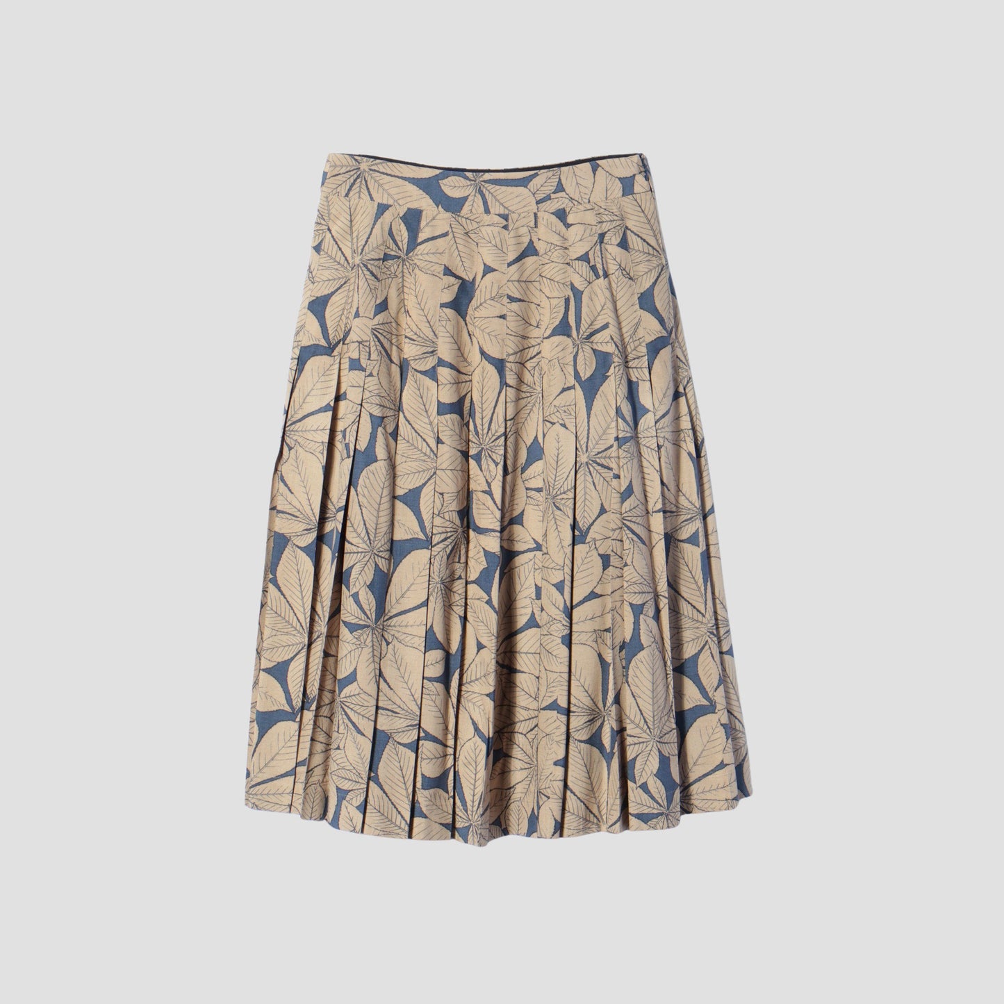 HORSE CHESTNUT SILK SKIRT