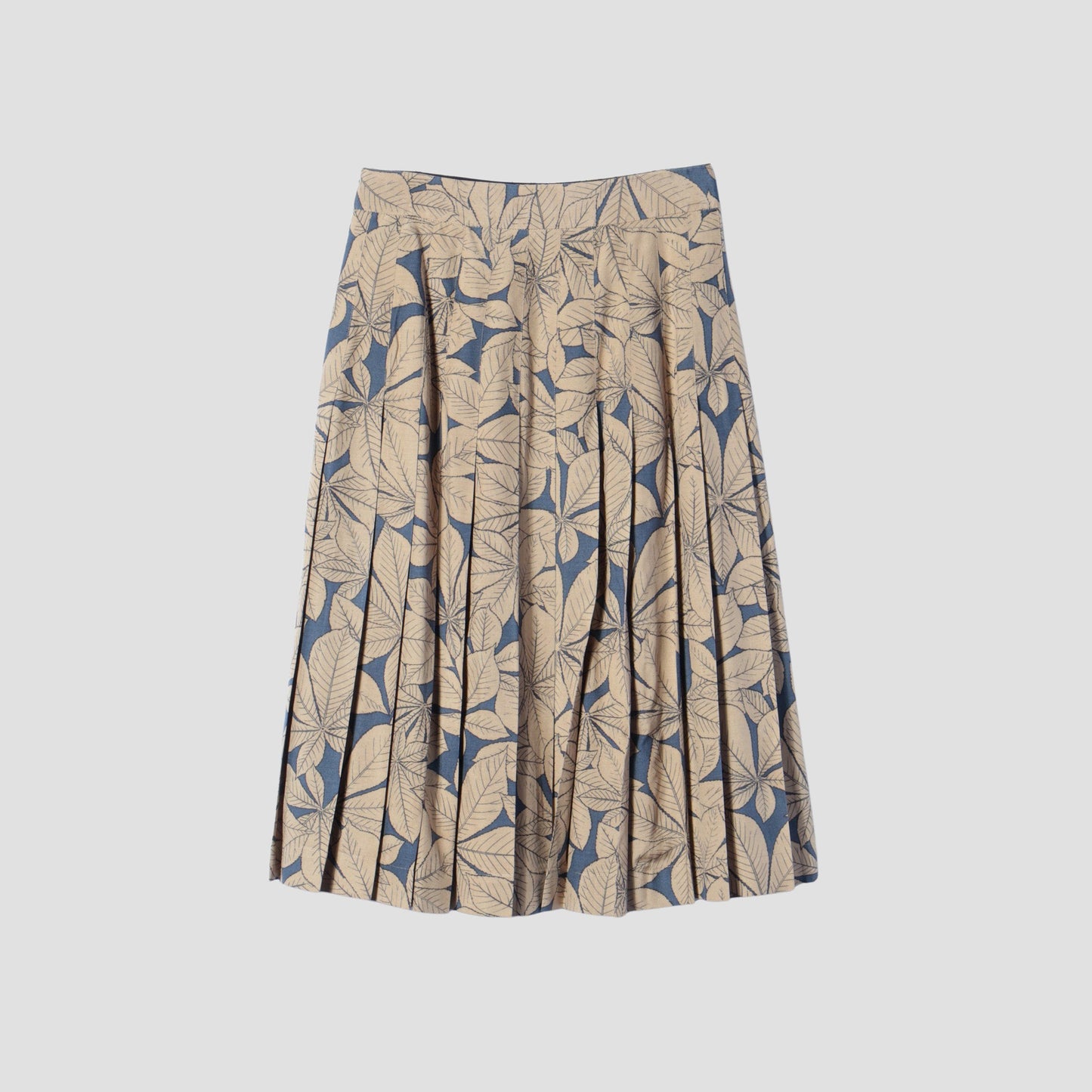 HORSE CHESTNUT SILK SKIRT