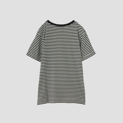 ORGANIC STRIPE COTTON JERSEY