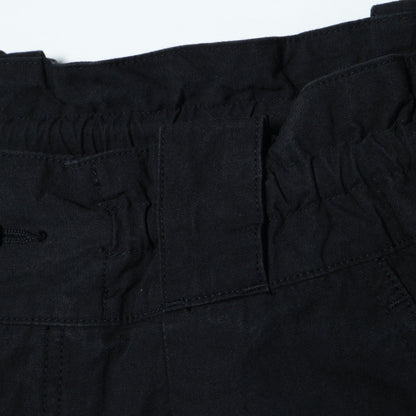 COTTON LINEN PLAIN WEAVE TROUSERS
