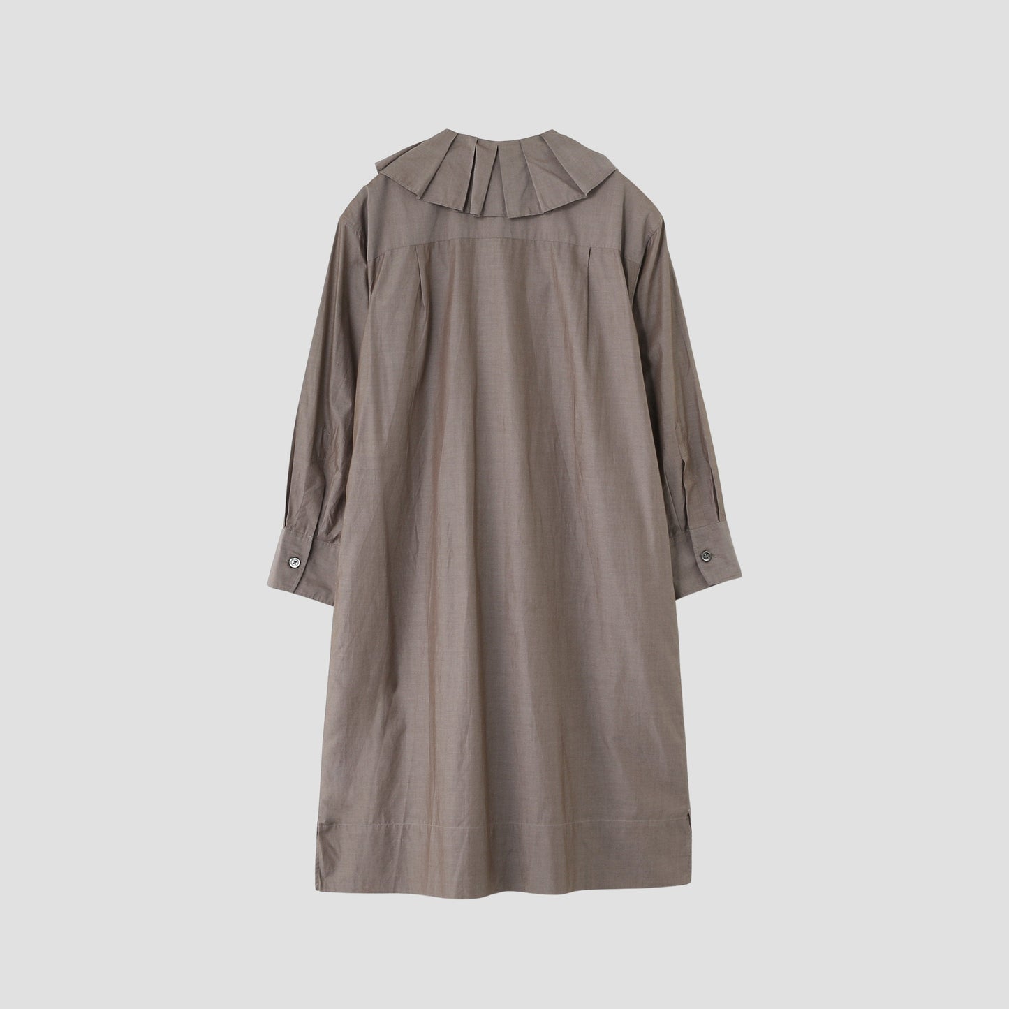 YARN DYED COTTON DRESS