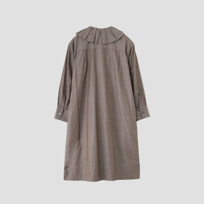 YARN DYED COTTON DRESS