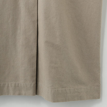 WORN COTTON WOOL TWILL DRESS