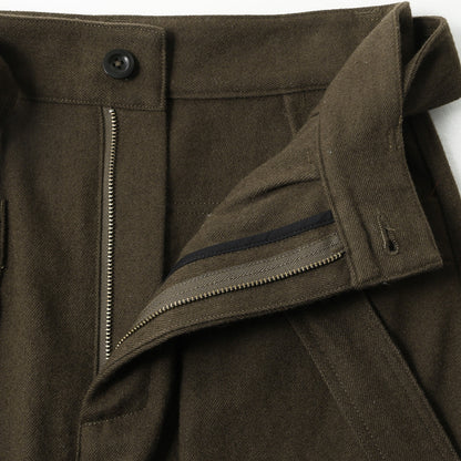 WOOL COTTON DRILL SKIRT