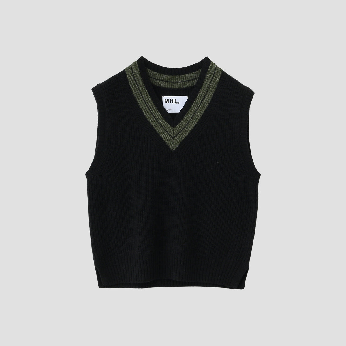 TOUGH WOOL RIB KNIT