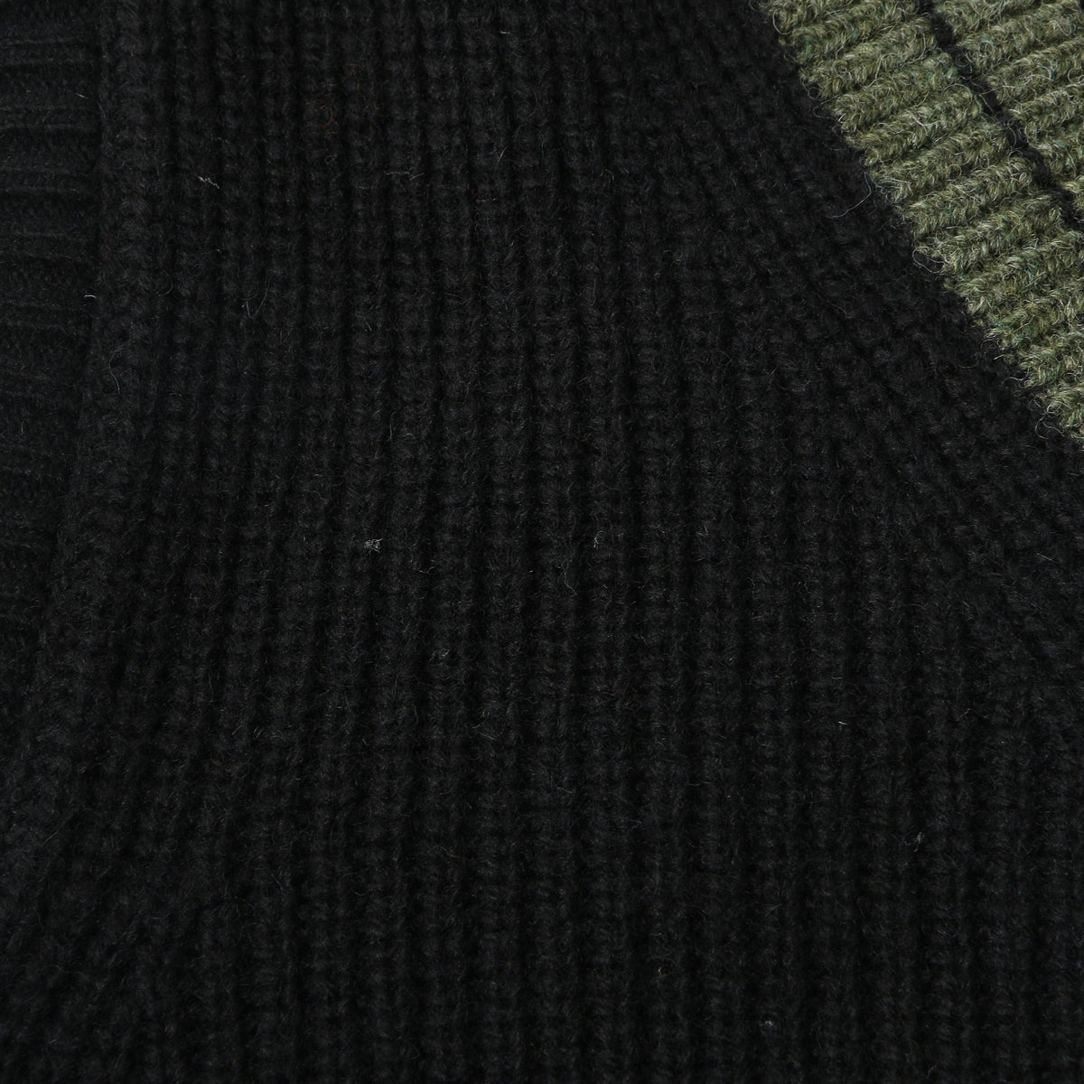 TOUGH WOOL RIB KNIT