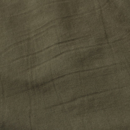 PLAIN WEAVE COTTON LINEN TROUSERS