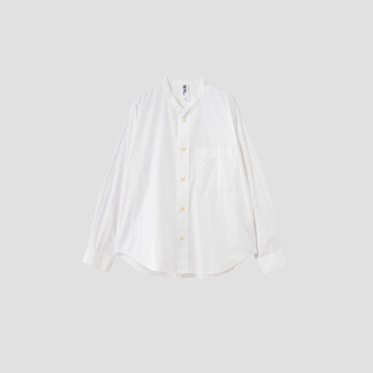 GARMENT DYE BASIC POPLIN SHIRT