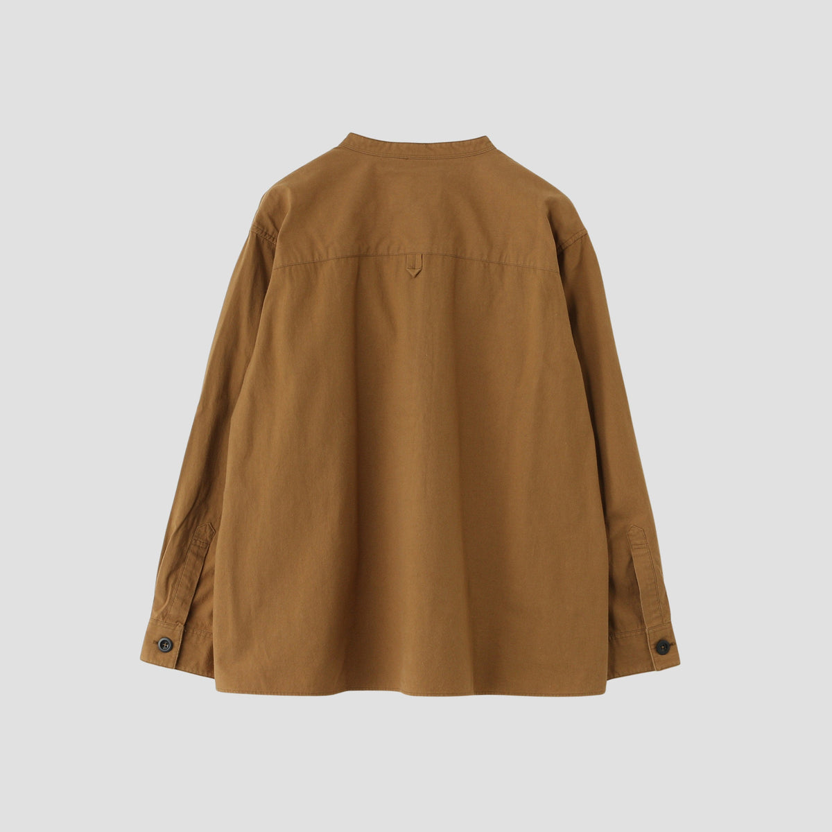 BRUSHED COTTON PLAINWEAVE SHIRT