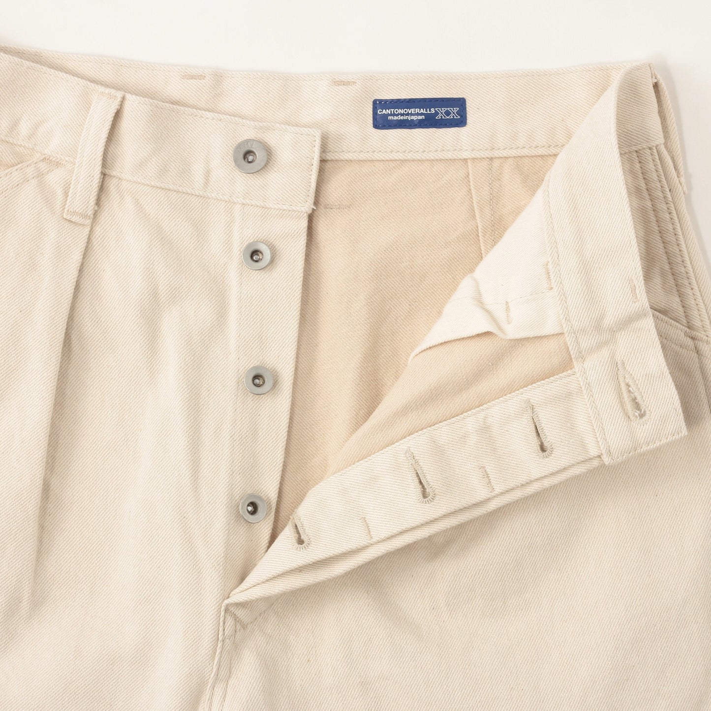 CANTON NATURAL DENIM TROUSERS