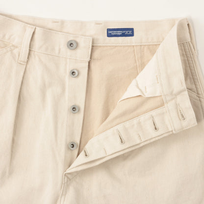 CANTON NATURAL DENIM TROUSERS