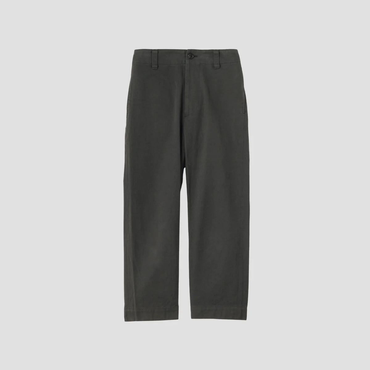 COTTON TWILL TROUSERS