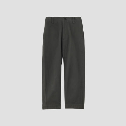 COTTON TWILL TROUSERS