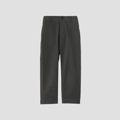 COTTON TWILL TROUSERS